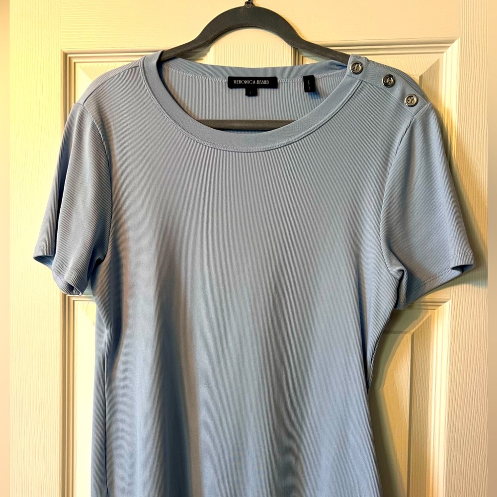Veronica Beard ribbed Pruitt T-shirt